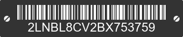 2011 LINCOLN Town Car 2LNBL8CV2BX753759 VIN decoded