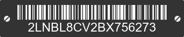 2011 LINCOLN Town Car 2LNBL8CV2BX756273 VIN decoded