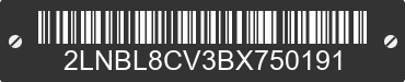 2011 LINCOLN Town Car 2LNBL8CV3BX750191 VIN decoded