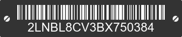 2011 LINCOLN Town Car 2LNBL8CV3BX750384 VIN decoded