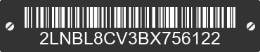 2011 LINCOLN Town Car 2LNBL8CV3BX756122 VIN decoded