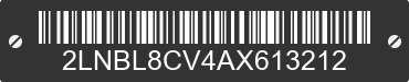 2010 LINCOLN Town Car 2LNBL8CV4AX613212 VIN decoded