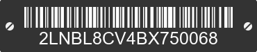 2011 LINCOLN Town Car 2LNBL8CV4BX750068 VIN decoded