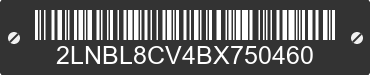 2011 LINCOLN Town Car 2LNBL8CV4BX750460 VIN decoded