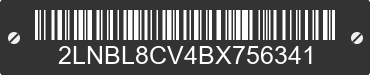 2011 LINCOLN Town Car 2LNBL8CV4BX756341 VIN decoded
