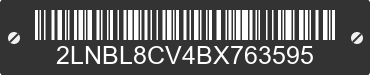 2011 LINCOLN Town Car 2LNBL8CV4BX763595 VIN decoded