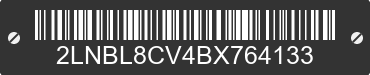 2011 LINCOLN Town Car 2LNBL8CV4BX764133 VIN decoded