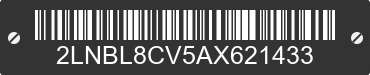 2010 LINCOLN Town Car 2LNBL8CV5AX621433 VIN decoded