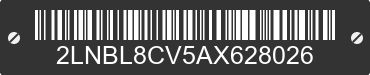 2010 LINCOLN Town Car 2LNBL8CV5AX628026 VIN decoded