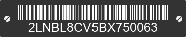 2011 LINCOLN Town Car 2LNBL8CV5BX750063 VIN decoded