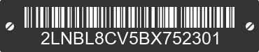 2011 LINCOLN Town Car 2LNBL8CV5BX752301 VIN decoded