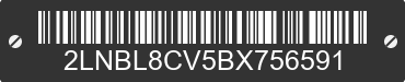 2011 LINCOLN Town Car 2LNBL8CV5BX756591 VIN decoded