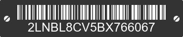 2011 LINCOLN Town Car 2LNBL8CV5BX766067 VIN decoded