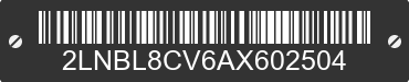 2010 LINCOLN Town Car 2LNBL8CV6AX602504 VIN decoded