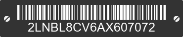 2010 LINCOLN Town Car 2LNBL8CV6AX607072 VIN decoded