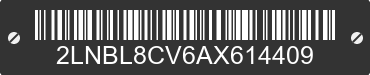 2010 LINCOLN Town Car 2LNBL8CV6AX614409 VIN decoded