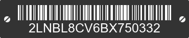 2011 LINCOLN Town Car 2LNBL8CV6BX750332 VIN decoded
