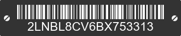 2011 LINCOLN Town Car 2LNBL8CV6BX753313 VIN decoded