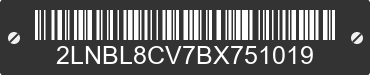 2011 LINCOLN Town Car 2LNBL8CV7BX751019 VIN decoded