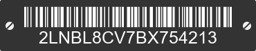 2011 LINCOLN Town Car 2LNBL8CV7BX754213 VIN decoded