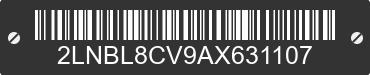 2010 LINCOLN Town Car 2LNBL8CV9AX631107 VIN decoded