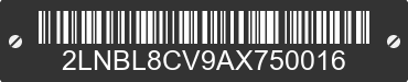2010 LINCOLN Town Car 2LNBL8CV9AX750016 VIN decoded