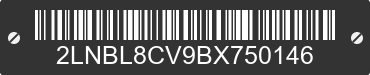 2011 LINCOLN Town Car 2LNBL8CV9BX750146 VIN decoded