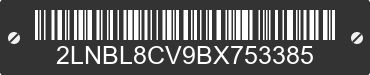 2011 LINCOLN Town Car 2LNBL8CV9BX753385 VIN decoded