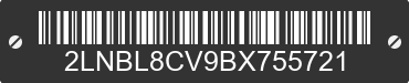 2011 LINCOLN Town Car 2LNBL8CV9BX755721 VIN decoded