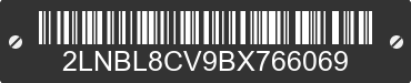 2011 LINCOLN Town Car 2LNBL8CV9BX766069 VIN decoded