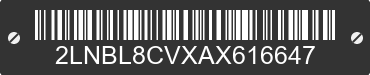 2010 LINCOLN Town Car 2LNBL8CVXAX616647 VIN decoded