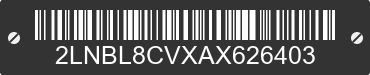 2010 LINCOLN Town Car 2LNBL8CVXAX626403 VIN decoded
