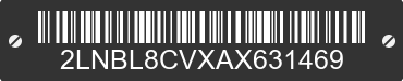 2010 LINCOLN Town Car 2LNBL8CVXAX631469 VIN decoded