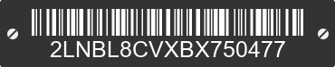2011 LINCOLN Town Car 2LNBL8CVXBX750477 VIN decoded