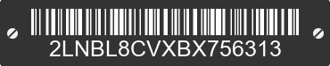 2011 LINCOLN Town Car 2LNBL8CVXBX756313 VIN decoded
