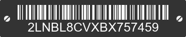 2011 LINCOLN Town Car 2LNBL8CVXBX757459 VIN decoded