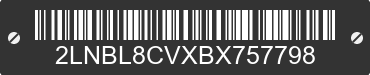 2011 LINCOLN Town Car 2LNBL8CVXBX757798 VIN decoded