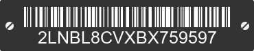 2011 LINCOLN Town Car 2LNBL8CVXBX759597 VIN decoded