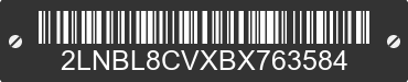 2011 LINCOLN Town Car 2LNBL8CVXBX763584 VIN decoded