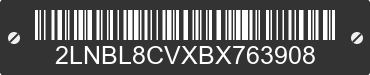 2011 LINCOLN Town Car 2LNBL8CVXBX763908 VIN decoded