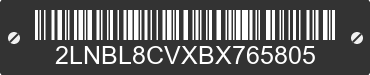 2011 LINCOLN Town Car 2LNBL8CVXBX765805 VIN decoded