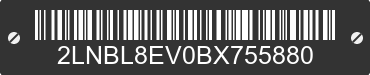 2011 LINCOLN Town Car 2LNBL8EV0BX755880 VIN decoded