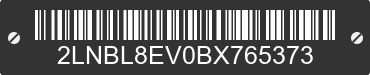 2011 LINCOLN Town Car 2LNBL8EV0BX765373 VIN decoded