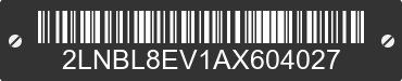 2010 LINCOLN Town Car 2LNBL8EV1AX604027 VIN decoded