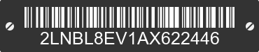 2010 LINCOLN Town Car 2LNBL8EV1AX622446 VIN decoded