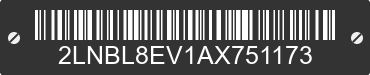 2010 LINCOLN Town Car 2LNBL8EV1AX751173 VIN decoded