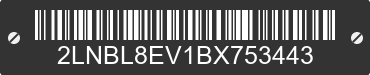 2011 LINCOLN Town Car 2LNBL8EV1BX753443 VIN decoded