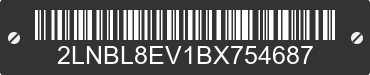 2011 LINCOLN Town Car 2LNBL8EV1BX754687 VIN decoded