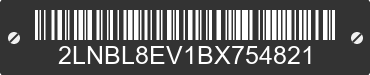 2011 LINCOLN Town Car 2LNBL8EV1BX754821 VIN decoded