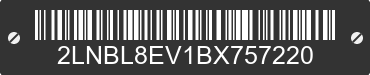 2011 LINCOLN Town Car 2LNBL8EV1BX757220 VIN decoded